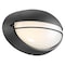 Access Lighting Clifton, Outdoor LED Bulkhead, Black Finish, Opal Glass 20270LEDDMG-BL/OPL - alternate 3